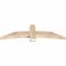 Ekena Millwork Bellingham Smooth Timber Gable Bracket, Douglas Fir, 60"W x 17"H x 3 1/2"D x 5 1/2"F, 7/12 Pitch GBW060X17X0406BEL00SDF - alternate 4